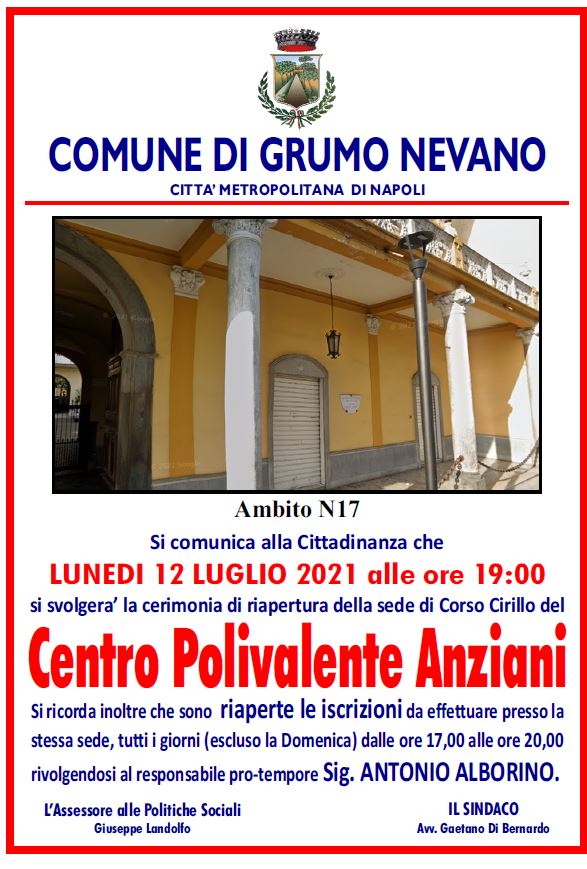 CENTRO POLIVALENTE ANZIANI
