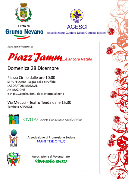 Piazz'Jamm...e' ancora Natale