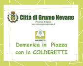 Domenica in piazza con la COLDIRETTI