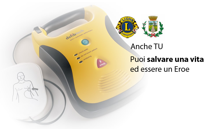 CONSEGNA DEFRIBILLATORE DA PARTE DEL LIONS CLUB DI FRATTAMAGGIORE