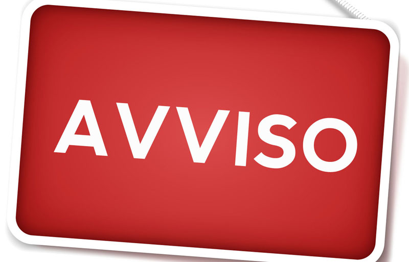 AVVISO - AGGIORNAMENTO DEL PIANO TRIENNALE PER LA PREVENZIONE DELLA CORRUZIONE