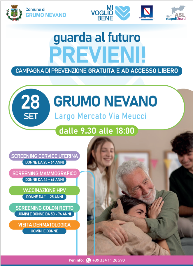 GUARDA AL FUTURO PREVIENI!